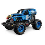 لگو سری تکنیک مدل Monster Jam Grave Digger Fire and Ice کد 42219