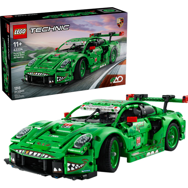 لگو سری تکنیک مدل Porsche 911 GT3 R REXY AO Racing Car کد 42224