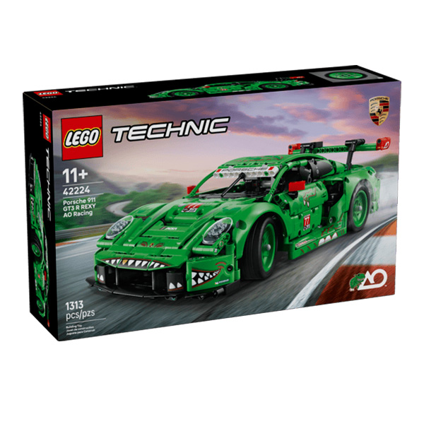 لگو سری تکنیک مدل Porsche 911 GT3 R REXY AO Racing Car کد 42224