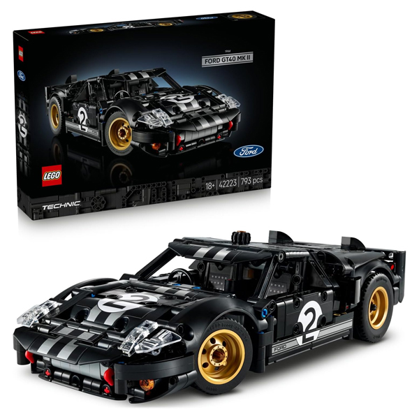 لگو-سری-تکنیک-کد-42223-01 لگو سری تکنیک مدل Ford GT40 MKII Race Car 1996 کد 42223