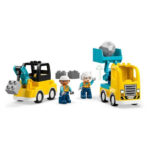 لگو سری دوپلو مدل 3in1 Construction Vehicles کد 10475