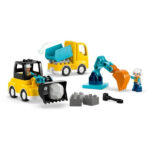 لگو سری دوپلو مدل 3in1 Construction Vehicles کد 10475