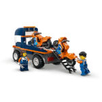 لگو سری سیتی مدل Motorcycle Transporter کد 60491