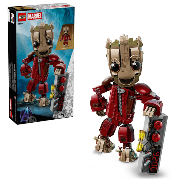 لگو سری مارول مدل Ravager Jumpsuit Groot کد 76341