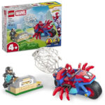 لگو سری مارول مدل Spidey on his Motorcycle vs. Rhino کد 11206