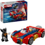 لگو سری مارول مدل Spider-Man Car vs.Venomized Wolverine کد 76336