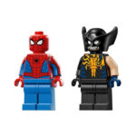 لگو سری مارول مدل Spider-Man Car vs.Venomized Wolverine کد 76336