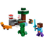 لگو سری ماینکرفت مدل Steve's Taiga Adventure کد 21583