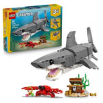 لگو سری کریتور مدل Fierce Shark with a Treasure Chest کد 31381