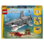 لگو سری کریتور مدل Fierce Shark with a Treasure Chest کد 31381