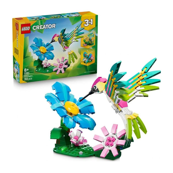 لگو-سری-کریتور-مدل-Wild-Animals-Colorful-Hummingbird-کد-31384-101 لگو سری کریتور مدل Wild Animals: Colorful Hummingbird کد 31384