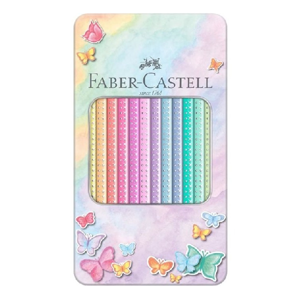 مداد رنگی 12 رنگ فابر کاستل مدل Pastel