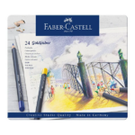 مداد رنگی 24 رنگ فابر کاستل مدل Goldfaber