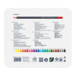 مداد رنگی 24 رنگ فابر کاستل مدل Goldfaber - Image 4