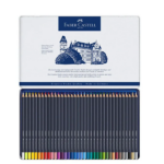 مداد رنگی 36 رنگ فابر کاستل مدل Goldfaber - Image 2