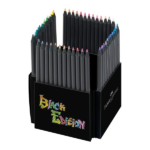 مداد رنگی 50 رنگ فابر کاستل مدل Black Edition Blackwood - Image 3