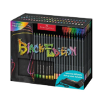 مداد رنگی 72 رنگ حرفه‌ ای فابر کاستل رولی مدل Black Edition