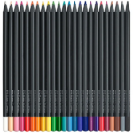 مداد رنگی ۲۴ رنگ فابر کاستل مدل Black Edition - Image 2