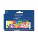 پاستل روغنی 12 رنگ استدلر مدل Jumbo