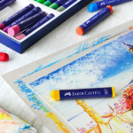 پاستل روغنی 12 رنگ فابر کاستل مدل Creative Studio - Image 3
