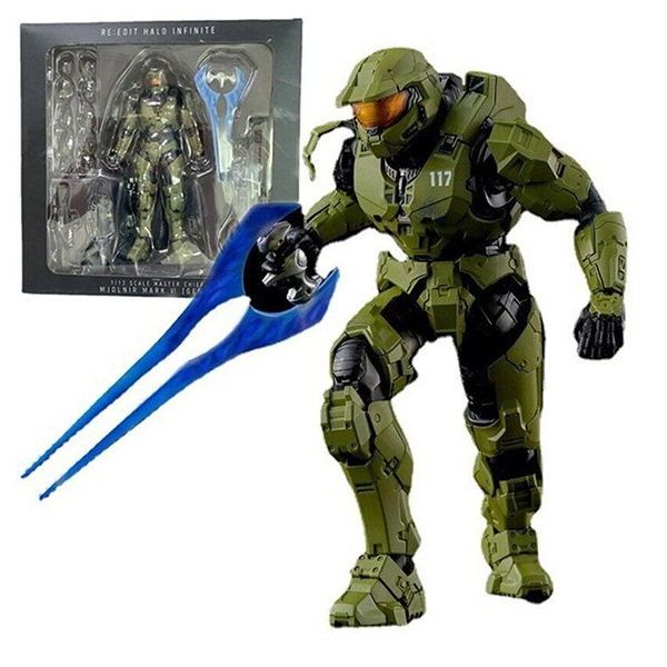 اکشن فیگور مستر چیف مدل Mjolnir MK VI GEN 3 از بازی Halo Infinite