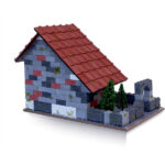 کیت ساخت ماکت اشل طرح ویلای دو طبقه مینیاتوری