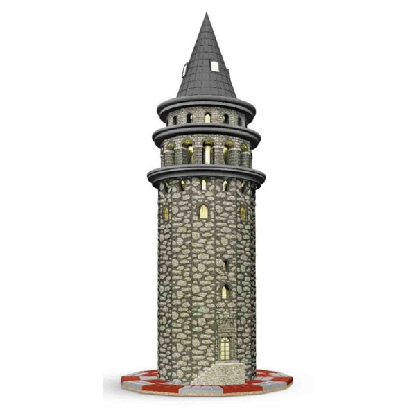 کیت ساخت ماکت اشل مدل برج گالاتا مینیاتوری