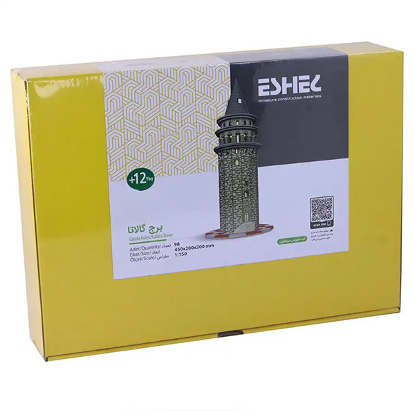 کیت ساخت ماکت اشل مدل برج گالاتا مینیاتوری