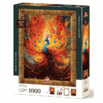 پازل 1000 تکه آرت پازل مدل Legendary Peacock کد 5670