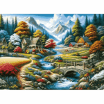 پازل 260 تکه آرت پازل مدل Field of Colors کد 40266