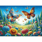پازل 260 تکه آرت پازل مدل Wings of Spring کد 40262