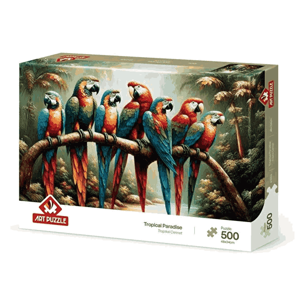 پازل 500 تکه آرت پازل مدل Tropical Paradise کد 40506