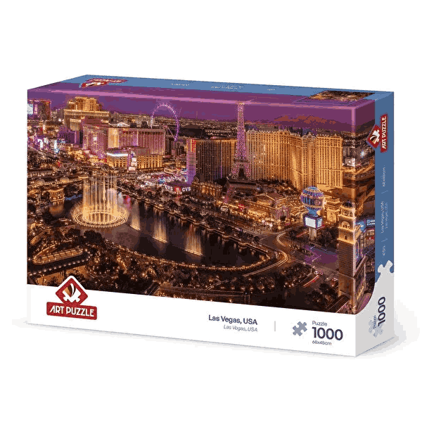 پازل 1000 تکه آرت پازل مدل Las Vegas, USA کد 41011 پازل 1000 تکه آرت پازل مدل Las Vegas, USA کد 41011