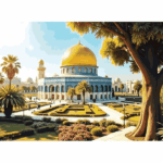 پازل 1000 تکه آرت پازل مدل Al Aqsa Mosque کد 41006