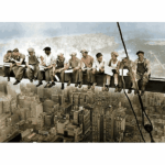 پازل 1000 تکه آرت پازل مدل Lunch atop a Skyscraper New York کد 41010
