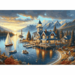 پازل 1000 تکه آرت پازل مدل A Dreamlike Evening کد 41014