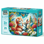 پازل 25 تکه آرت پازل مدل Brother Rabbit کد 35038