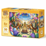 پازل 50 تکه آرت پازل مدل Dinosaur Party کد 35318