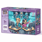 پازل 200 تکه آرت پازل مدل Robotic Coding کد 35543