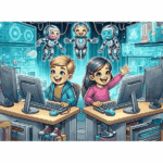 پازل 200 تکه آرت پازل مدل Robotic Coding کد 35543