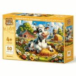 پازل 50 تکه آرت پازل مدل Cute Cow and Friends کد 35321