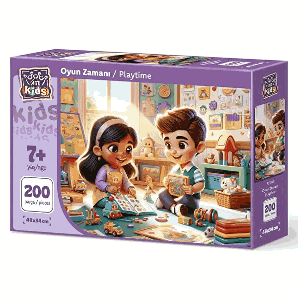 پازل 200 تکه آرت پازل مدل Playtime کد 35546 پازل 200 تکه آرت پازل مدل Playtime کد 35546