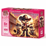 پازل 100 تکه آرت پازل مدل Musician Cowboys کد 35417