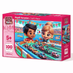 پازل 100 تکه آرت پازل مدل Let's Race کد 35418