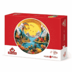 پازل 570 تکه آرت پازل مدل Paper Landscape کد 45707