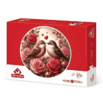 پازل 570 تکه آرت پازل مدل Roses and Love کد 45711