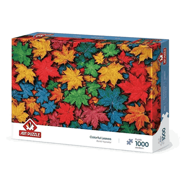 New Project - 2026-05-27T075056.931 پازل 1000 تکه آرت پازل مدل Colorful Leaves کد 41036