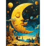 پازل 1000 تکه آرت پازل مدل Dream of the Moon کد 41026