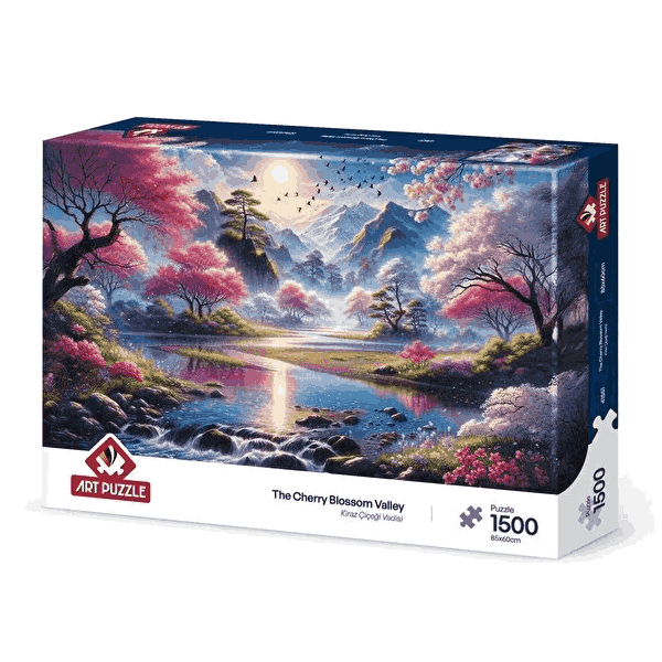 New Project - 2026-05-27T080958.178 پازل 1500 تکه آرت پازل مدل The Cherry Blossom Valley کد 41551