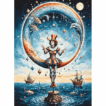 پازل 1500 تکه آرت پازل مدل Ocean Acrobat کد 41555